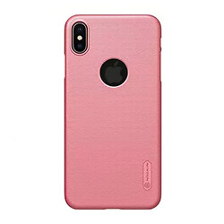 Чехол (накладка) Apple iPhone X / iPhone XS, Nillkin Super Frosted Shield, Розовый