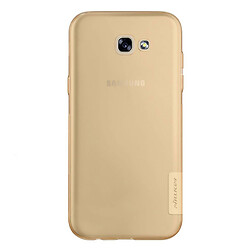 Чохол (накладка) Samsung A320 Galaxy A3 Duos, Nillkin Nature TPU Case, Коричневий