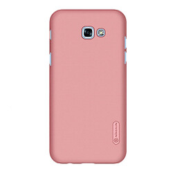 Чохол (накладка) Samsung A320 Galaxy A3 Duos, Nillkin Super Frosted Shield, Рожевий