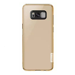 Чохол (накладка) Samsung G955 Galaxy S8 Plus, Nillkin Nature TPU Case, Коричневий