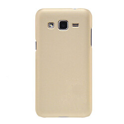 Чехол (накладка) Samsung J200 Galaxy J2 Duos / J200G Galaxy J2 Duos / J200H Galaxy J2 Duos / J200Y Galaxy J2 Duos, Nillkin Super Frosted Shield, Золотой