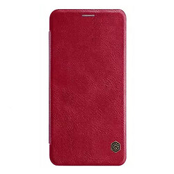 Чехол (книжка) Samsung J410 Galaxy J4 Core, Nillkin Qin leather case, Красный