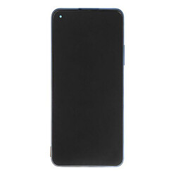 Дисплей (екран) Xiaomi Mi 11 Lite / Mi 11 Lite 5G / Mi 11 Lite 5G NE, З сенсорним склом, З рамкою, Amoled, Синій