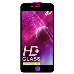 Защитное стекло Apple iPhone 7 Plus / iPhone 8 Plus, Full Glue, 2.5D, Черный