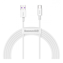 USB кабель Baseus CATYS-02 Superior Series Fast Charging Data Cable, Type-C, 1.0 м., Білий