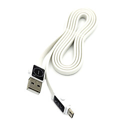 USB кабель Remax RC-113m, Original, MicroUSB, 1.0 м., Белый