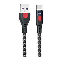 USB кабель Remax RC-188a, Original, Type-C, 1.0 м., Черный