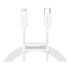 USB кабель Baseus CATLYS-02 Superior Series Fast Charging Data Apple iPhone SE 2022 / iPhone 14 Pro Max / iPhone 14 Plus / iPhone 14 Pro / iPhone 14 / iPhone 13 Pro / iPhone 13 Mini / iPhone 13 / iPhone 13 Pro Max, Lightning, 0.25 м., Белый
