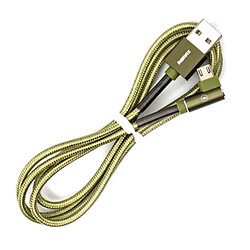 USB кабель Remax RC-119m, Original, MicroUSB, 1.0 м., Зеленый