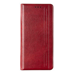 Чохол (книжка) Samsung A037 Galaxy A03s, Gelius Book Cover Leather, Червоний
