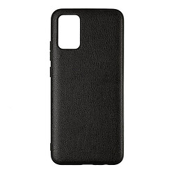 Чехол (накладка) Samsung A025 Galaxy A02S / M025 Galaxy M02s, Leather Case Color, Черный