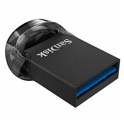 USB Flash SanDisk Ultra Fit, 128 Гб., Чорний