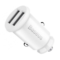 АЗП Baseus Grain Car Charger, 3.1 A, Білий