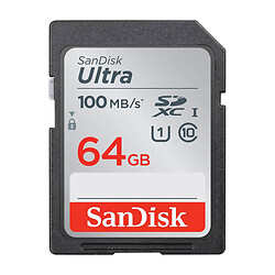 Карта памяти SanDisk SDXC Ultra UHS-1, 64 Гб.