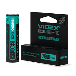 Акумулятор VIDEX 18650-P, 2800 mAh