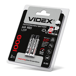 Аккумулятор VIDEX HR-3 AAA, 1000 mAh