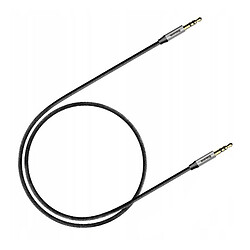 AUX кабель Baseus CAM30-BS1 Yiven M30, 3,5 мм., 1.0 м., Чорний
