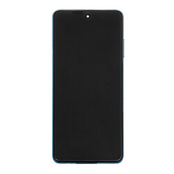 Дисплей (екран) Xiaomi Mi 10T Lite / Pocophone X3 / Pocophone X3 Pro, Original (PRC), З сенсорним склом, З рамкою, Синій