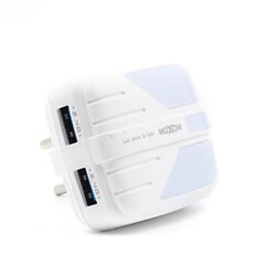 СЗУ MOXOM MX-HC33, С кабелем, MicroUSB, 2.4 A, Белый