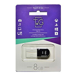 USB Flash T&G Shorty 010, 8 Гб., Черный