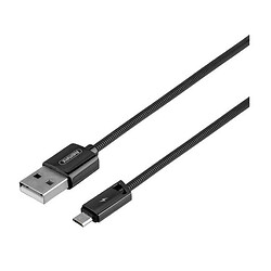 USB кабель Remax RC-166m, MicroUSB, Original, 1.0 м., Сірий