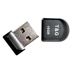 USB Flash T&G Shorty 010, 16 Гб., Черный