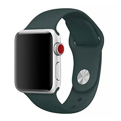 Ремешок Apple Watch 38 / Watch 40, Silicone WatchBand, Forest Green, Зеленый