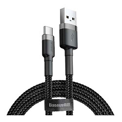 USB кабель Baseus CATKLF-UG1 Cafule, Type-C, 3.0 м., Чорний