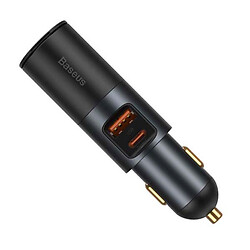 АЗУ Baseus CCBT-C0G Share Together Fast Car Charger, Серый