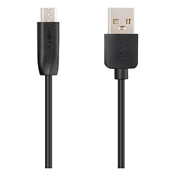 USB кабель Gelius GP-UC115 One, MicroUSB, 1.0 м., Чорний