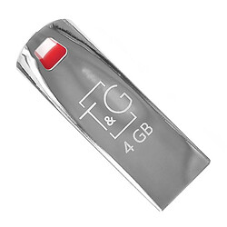 USB Flash T&G Stylish 115, 4 Гб., Сірий