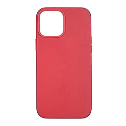 Чохол (накладка) Apple iPhone 12 / iPhone 12 Pro, Leather Case Color, MagSafe, Кораловий