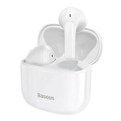 Bluetooth-гарнітура Baseus E3, Стерео, Original, Білий