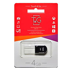 USB Flash T&G Shorty 010, 4 Гб., Черный