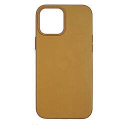 Чохол (накладка) Apple iPhone 12 / iPhone 12 Pro, Leather Case Color, MagSafe, Помаранчевий