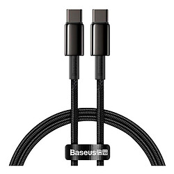 USB кабель Baseus CATWJ-A01 Tungsten, Type-C, 2.0 м., Чорний