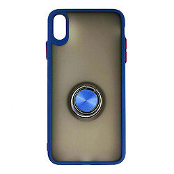 Чехол (накладка) Apple iPhone XS Max, TOTU Ring Magnetic, Синий