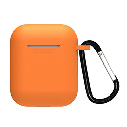 Чехол (накладка) Apple AirPods / AirPods 2, Ultra Thin Silicone Case, Оранжевый