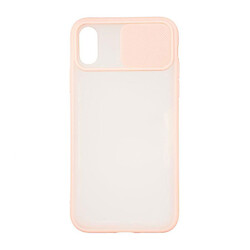 Чехол (накладка) Apple iPhone X / iPhone XS, Gelius Slide Camera Case, Розовый