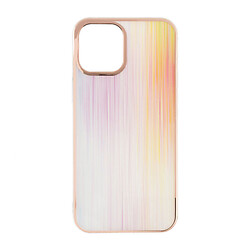 Чохол (накладка) Apple iPhone 12 Pro Max, Rainbow Silicone, Рожевий
