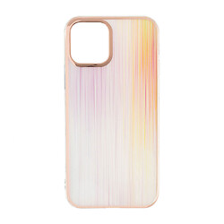 Чехол (накладка) Apple iPhone 12 / iPhone 12 Pro, Rainbow Silicone, Розовый