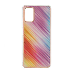 Чехол (накладка) Samsung A037 Galaxy A03s, Rainbow Silicone, Оранжевый
