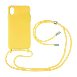 Чохол (накладка) Apple iPhone 11 Pro, Wave Lanyard Case, Жовтий