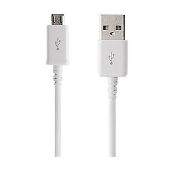 USB кабель, MicroUSB, 1.0 м., Белый