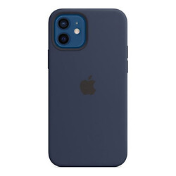Чохол (накладка) Apple iPhone 12 Mini, Silicone Classic Case, MagSafe, Синій