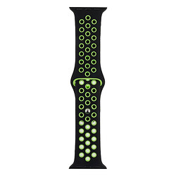 Ремешок Apple Watch 38 / Watch 40, Nike, Черно-Зеленый, Зеленый