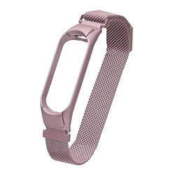 Ремешок Xiaomi Mi Band 3 / Mi Band 4, Milanese loop, Розовый