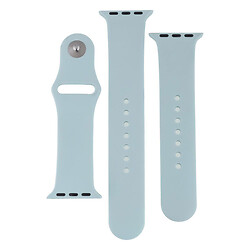 Ремешок Apple Watch 38 / Watch 40, Silicone WatchBand, Turquoise, Бирюзовый