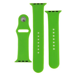 Ремешок Apple Watch 42 / Watch 44, Silicone WatchBand, Shiny Green, Зеленый