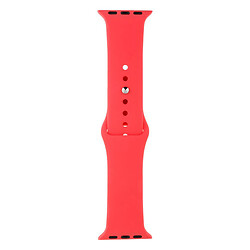 Ремешок Apple Watch 38 / Watch 40, Silicone WatchBand, Rose Red, Красный